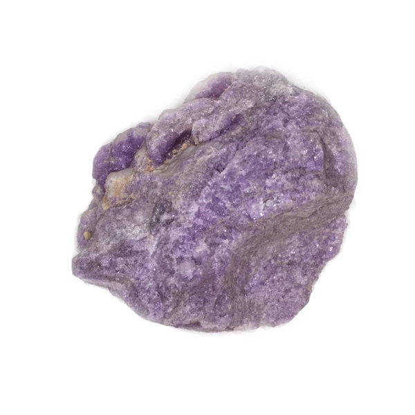 在白色背景查出的 Lepidolite — 图库照片