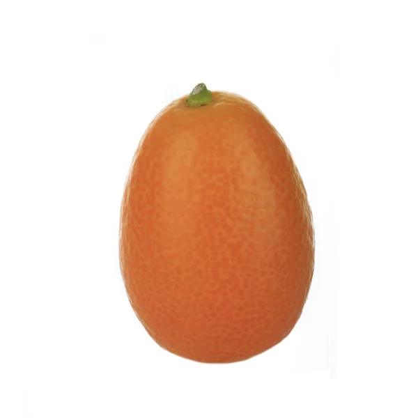 Esotico Frutta Fresca Kumquat Isolato Sfondo Bianco — Foto Stock