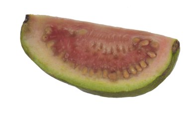 Guava Closeup, Tayland meyve beyaz izole atış
