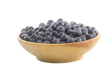 Beyaz arka planda izole yaban mersini yakın çekim 