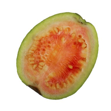 Guava Closeup, Tayland meyve beyaz izole atış