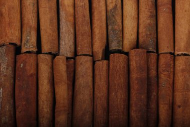 Aromatik tarçın çubuklarının yakın çekim