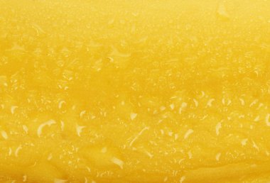 Su damlalarında narenciye yakın çekim, gıda arka plan 