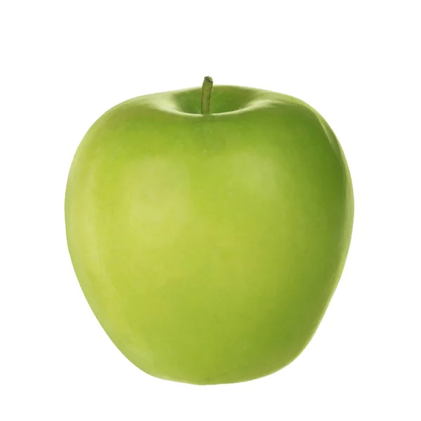 Färskt Äpple Isolerad Vit Bakgrund — Stockfoto