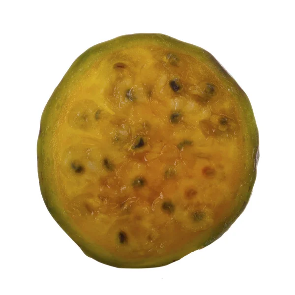 Closeup Exotic Fruit Isolated White Background — Stock Photo, Image
