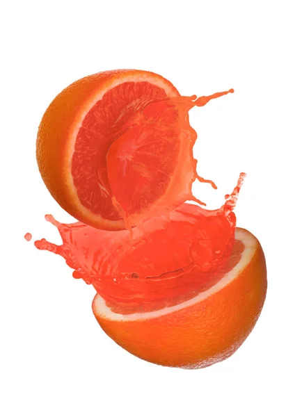 Primer Plano Naranja Roja Cítricos Tropicales — Foto de Stock