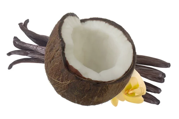 Coconut Vanilla Sticks — Stock Photo, Image