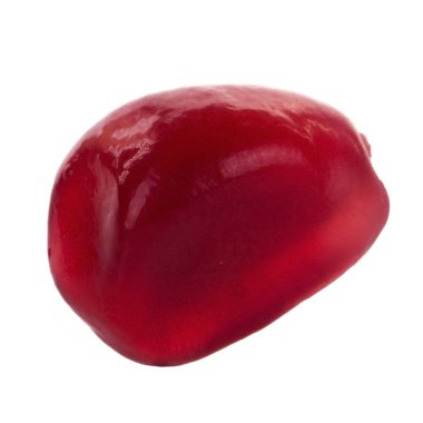 Beyaz arka plan üzerinde izole nar tohum