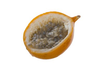 tatlı tutku beyaz arka plan üzerinde izole meyve