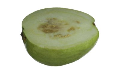 Guava Closeup, Tayland meyve beyaz izole atış
