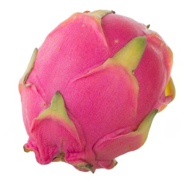 Beyaz arka planda izole egzotik meyve closeup 