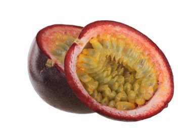 tutku üzerine beyaz izole meyve 