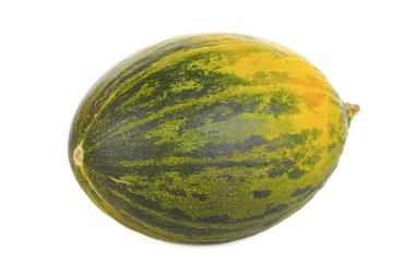 Beyaz arka plan üzerinde izole kavun closeup