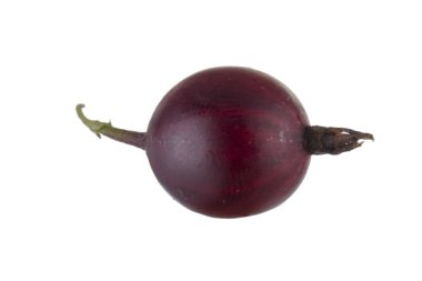 Beyaz arka planda izole bektaşi üzümü yakın çekim