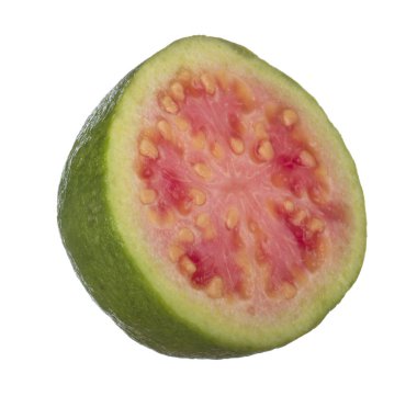 Guava Closeup, Tayland meyve beyaz izole atış