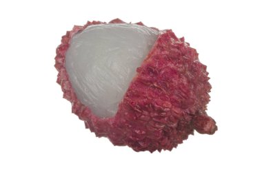 Lychee closeup, tropikal meyve çekim