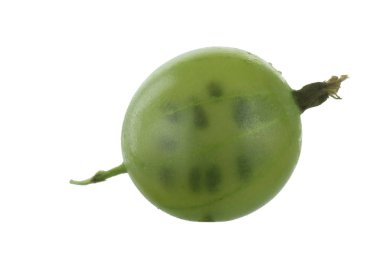 Beyaz arka planda izole bektaşi üzümü yakın çekim