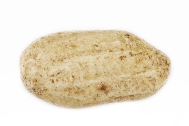 Fıstık beyaz arkaplanda izole edildi