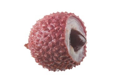 Lychee closeup, tropikal meyve çekim