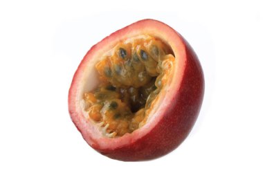 tatlı tutku beyaz arka plan üzerinde izole meyve