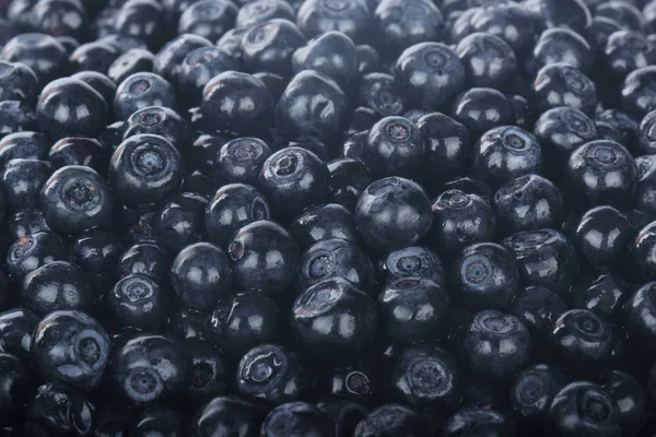 Ripe Sweet Bilberries Food Background — Stock Photo, Image