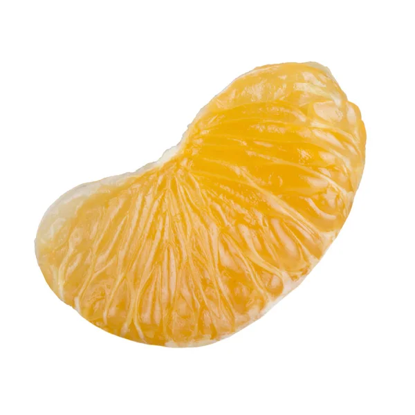 Mandarin Isolé Sur Fond Blanc — Photo