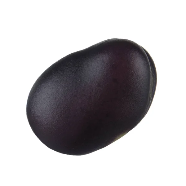 白に分離された紫色の豆のクローズアップ — ストック写真