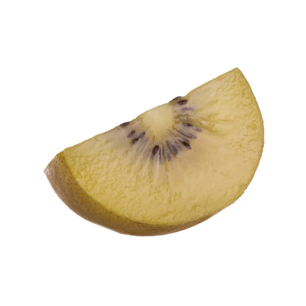 Vista Detalhada Fruta Kiwi — Fotografia de Stock