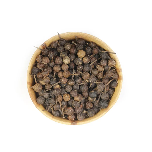 Крупный План Деревянной Чаши Семенами Пищевой Фон — стоковое фото