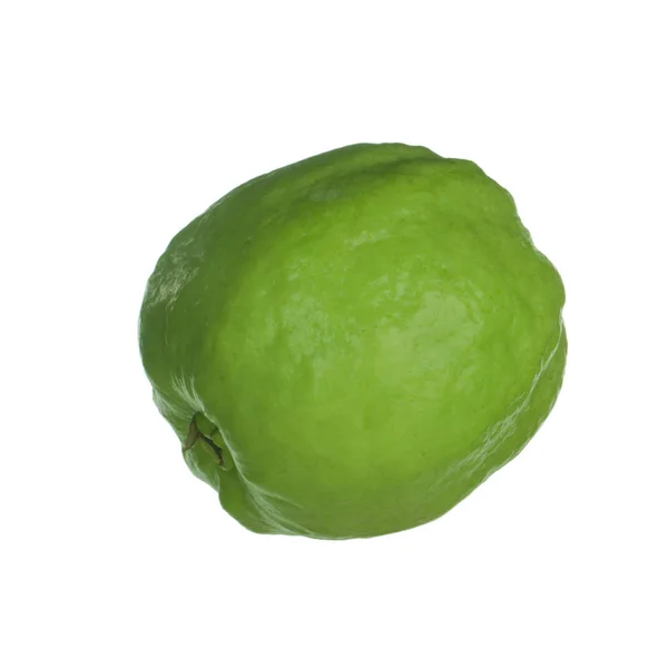 Nahaufnahme Von Guaven Isoliert Auf Weißem Hintergrund — Stockfoto
