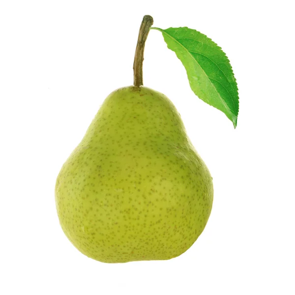 Fresh Pear Fruit Isolated White Background — Stock Photo, Image
