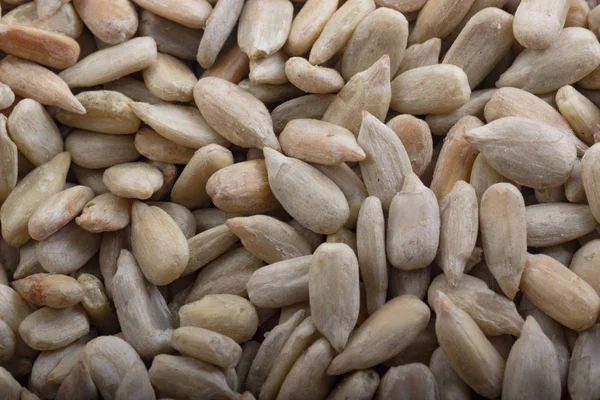 Closeup of pile of nuts, food background