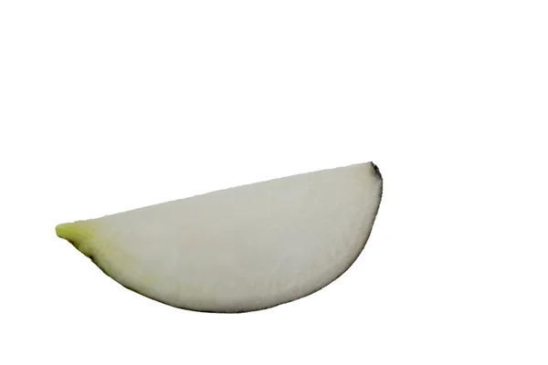 Closeup Raphanus Isolated White Background — Stock Photo, Image