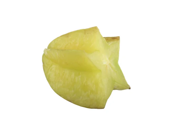 Vista Detalhada Fruta Carambola — Fotografia de Stock