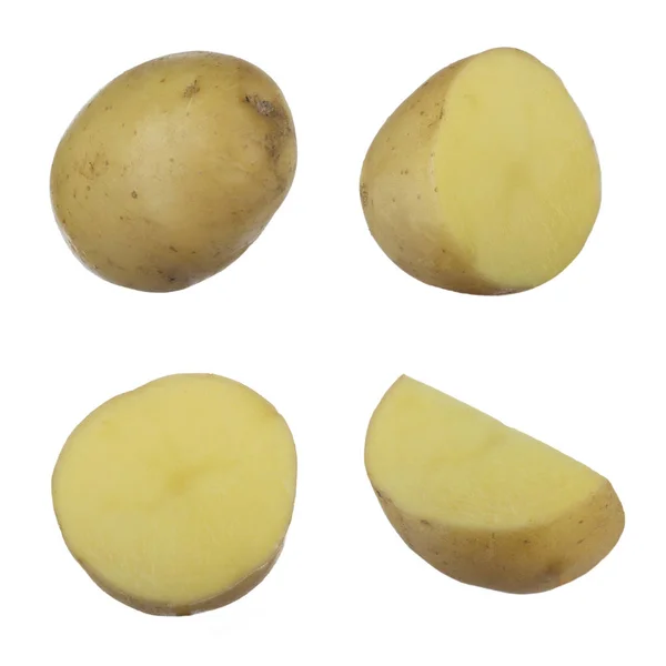 Close Van Aardappel Voedsel Achtergrond — Stockfoto