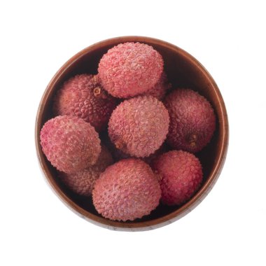 Lychee closeup, tropikal meyve çekim