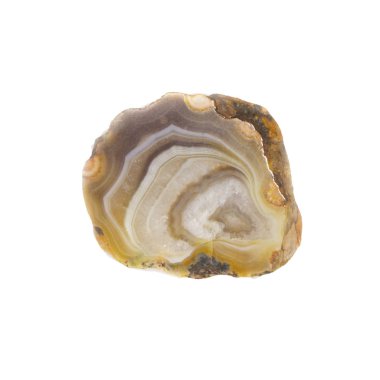 Beyaz arka plan üzerinde izole kırmızı Akik Taşlı