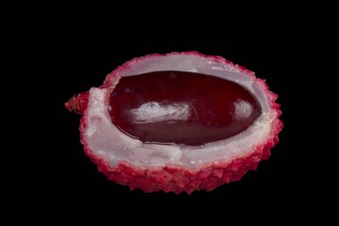 Lychee closeup, tropikal meyve çekim