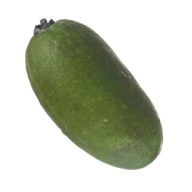Taze feijoa beyaz arka plan üzerinde izole 