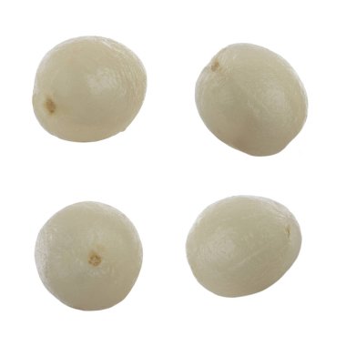 beyaz arkaplanda yalıtılmış rambutan meyveleri