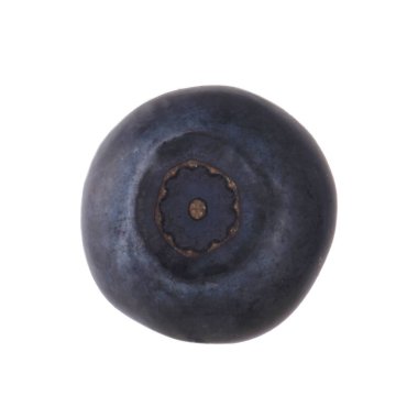 Beyaz arka plan üzerinde izole taze tatlı bilberry