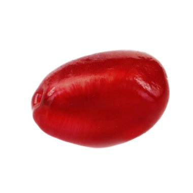 Beyaz arka plan üzerinde izole nar tohum