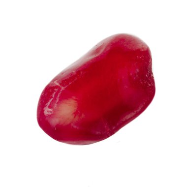 Beyaz arka plan üzerinde izole nar tohum