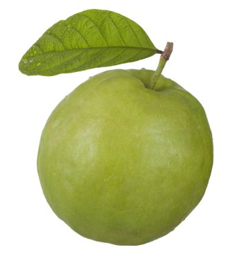 Guava Closeup, Tayland meyve beyaz izole atış