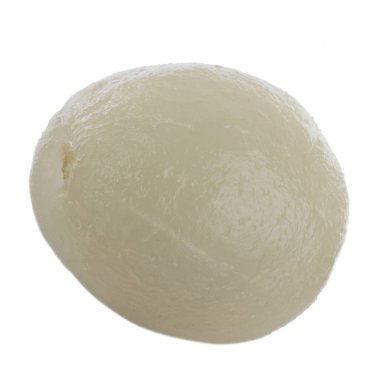 Rambutan meyvesi beyaz arkaplanda izole