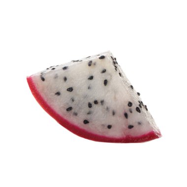 Beyaz arka planda izole egzotik meyve closeup 