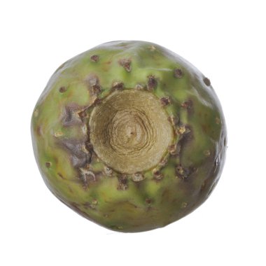 Beyaz arka planda izole egzotik meyve closeup 