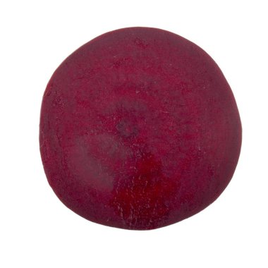 Beyaz arka plan üzerinde izole kırmızı pancar sebze