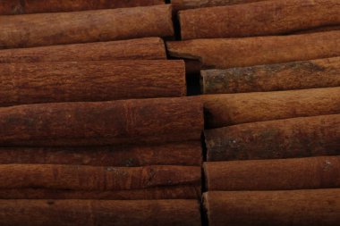 Aromatik tarçın çubuklarının yakın çekim