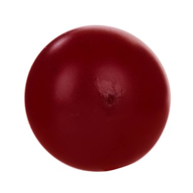 Beyaz arka planda izole kızılcık yakın çekim 